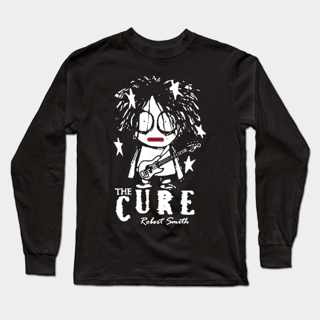 Gift Men Women Cure 80s Gift Long Sleeve T-Shirt by Chess BiologicalAnatomical 